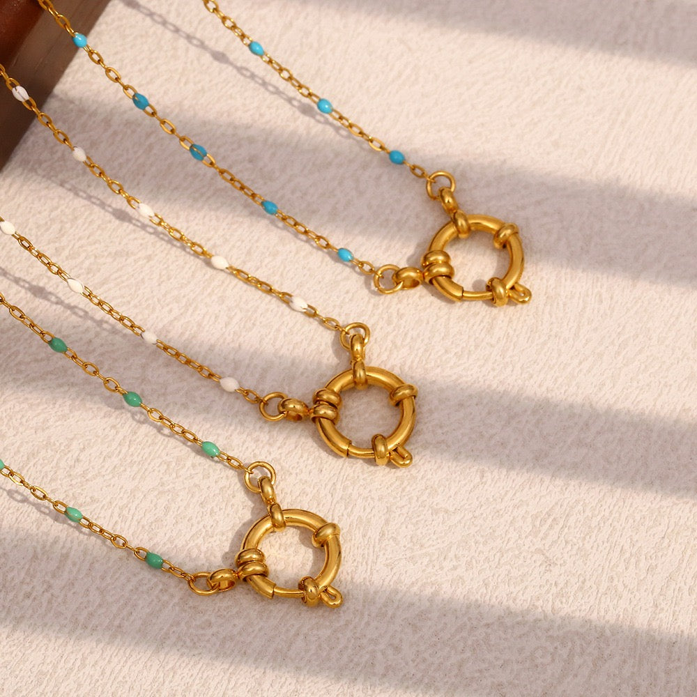 Dainty beady necklaces