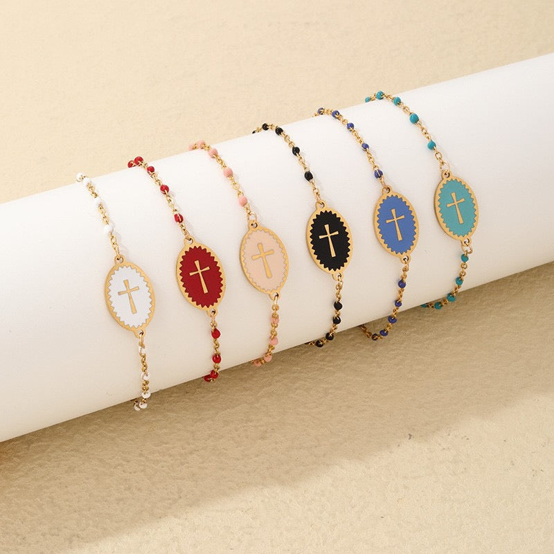 Cross bracelet