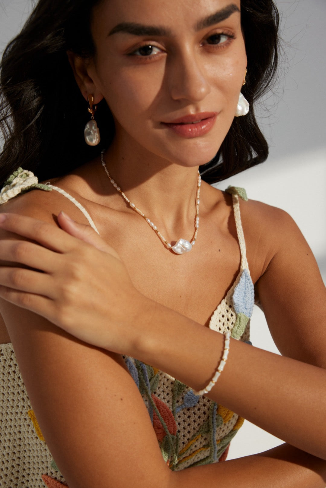 Barcelona Baroque Pearl necklace