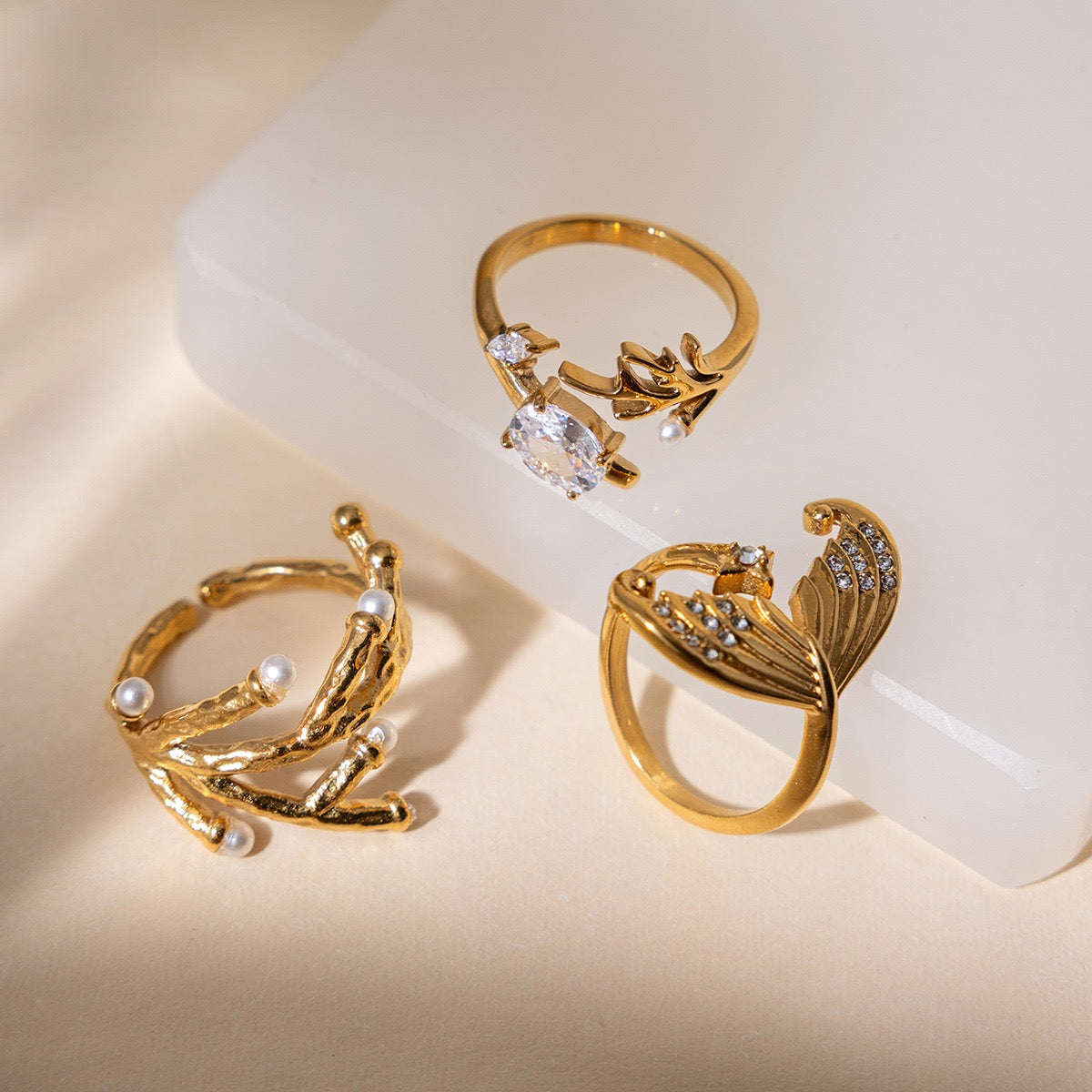 Mermaid's dreams rings