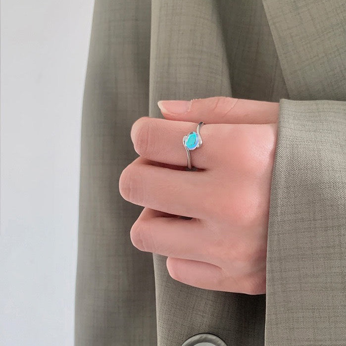Alxie Moon stone rings