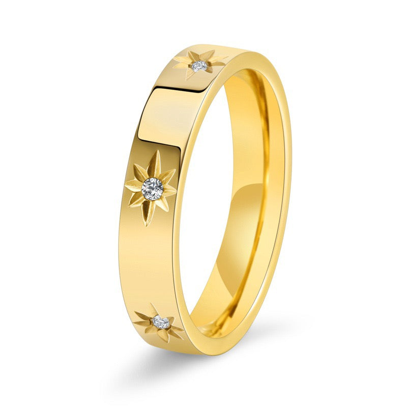 Teresa Octagram star rings