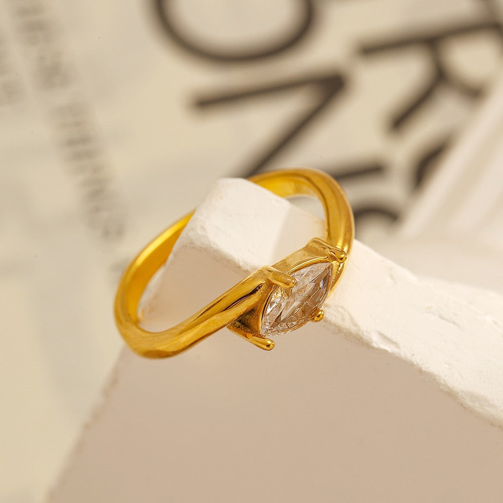 Valencia Zirconia Statement Ring