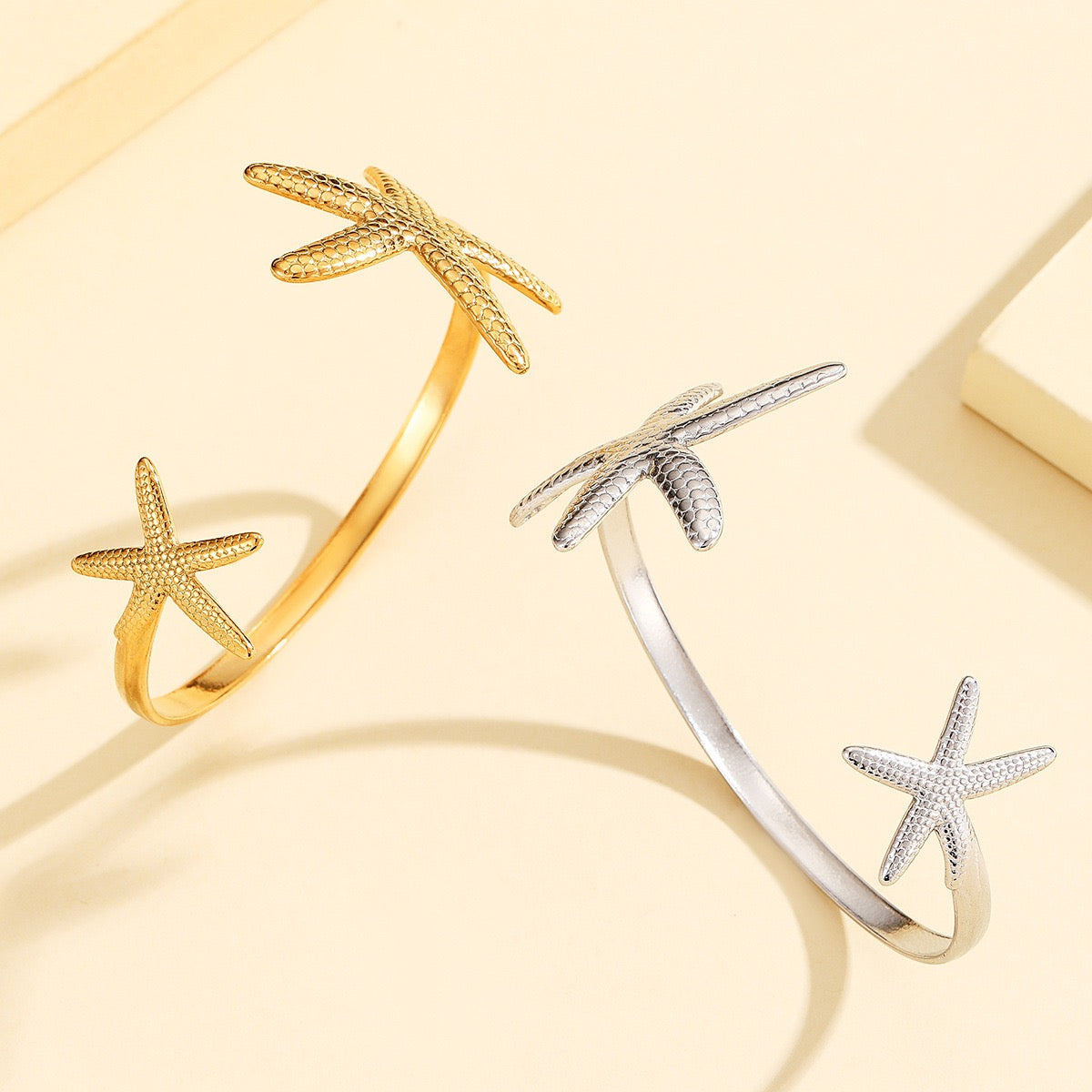 Lovely starfish bangles
