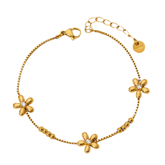 Flower bracelet