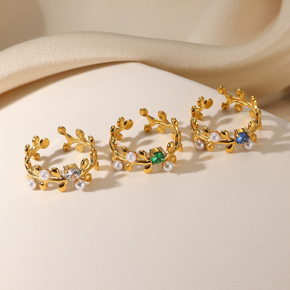 Pearly ocean starfish rings