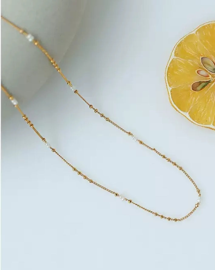 Aubree Dream pearl necklace