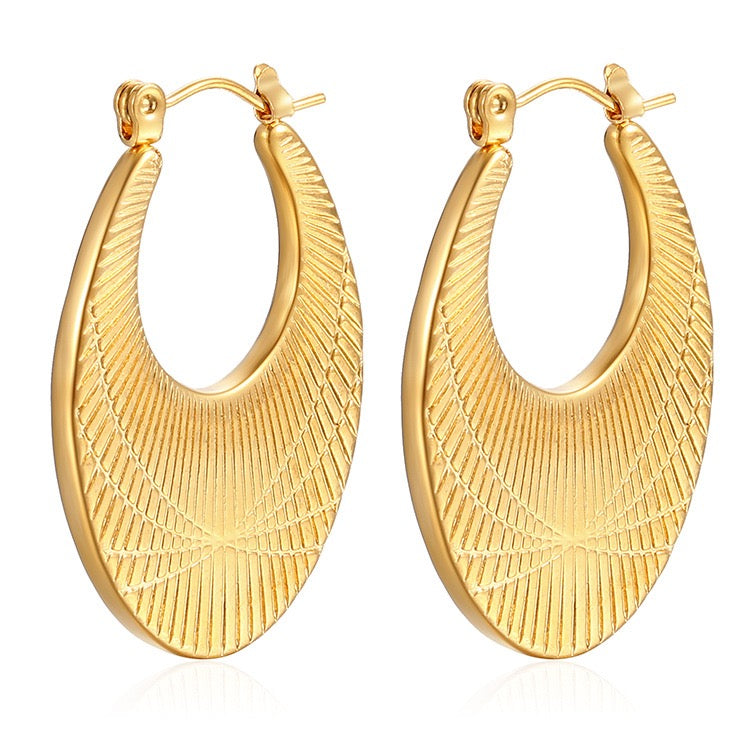 Solkatt sunny hoops earrings