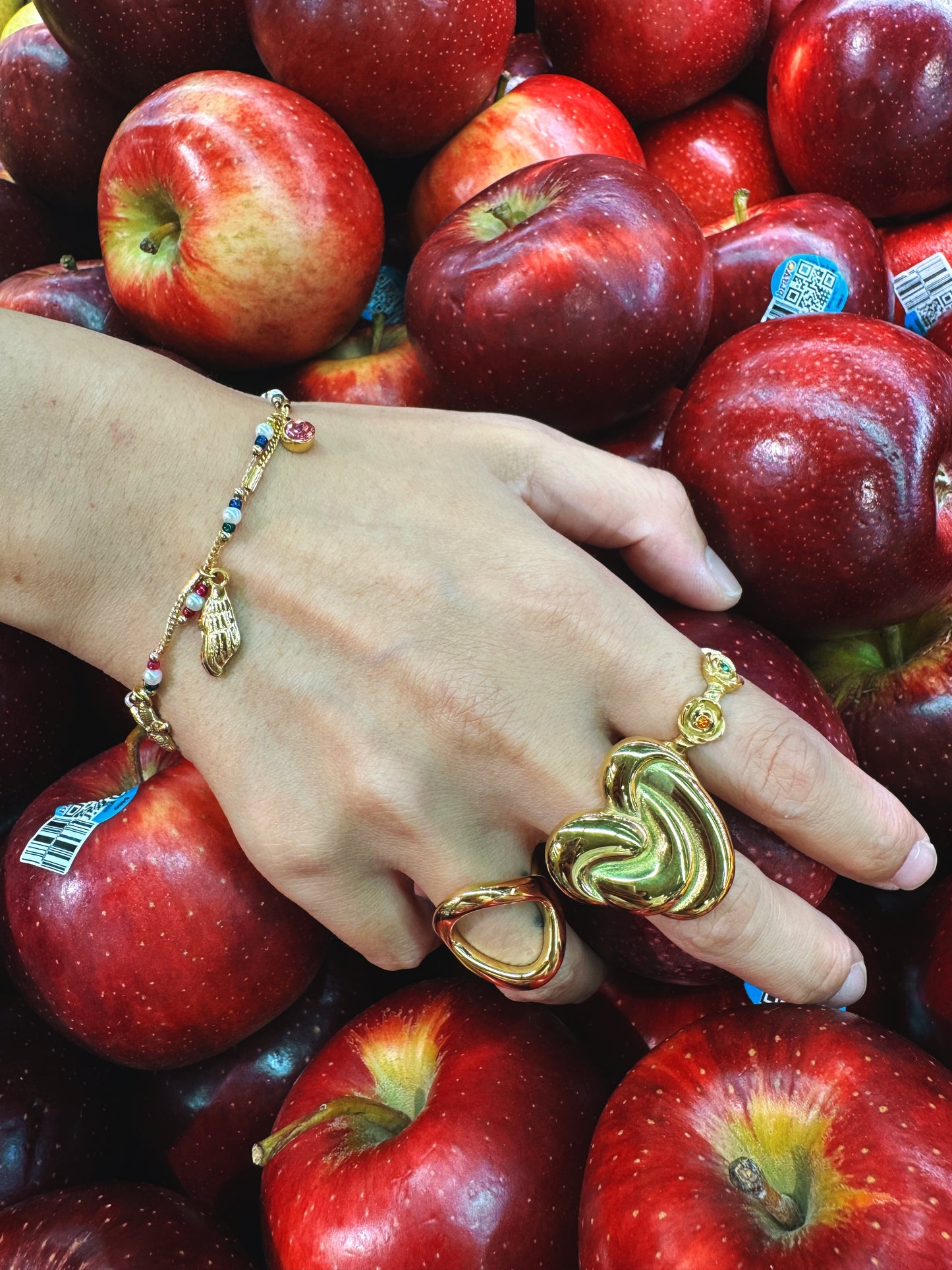 Anny Bondi rainbow charm bracelets collections