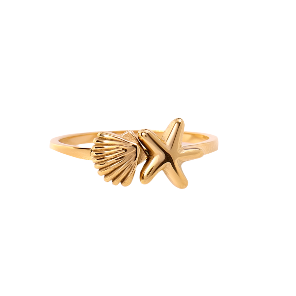 Favorite beach shell ring