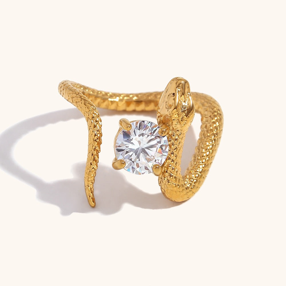 Serpentine Snake Ring