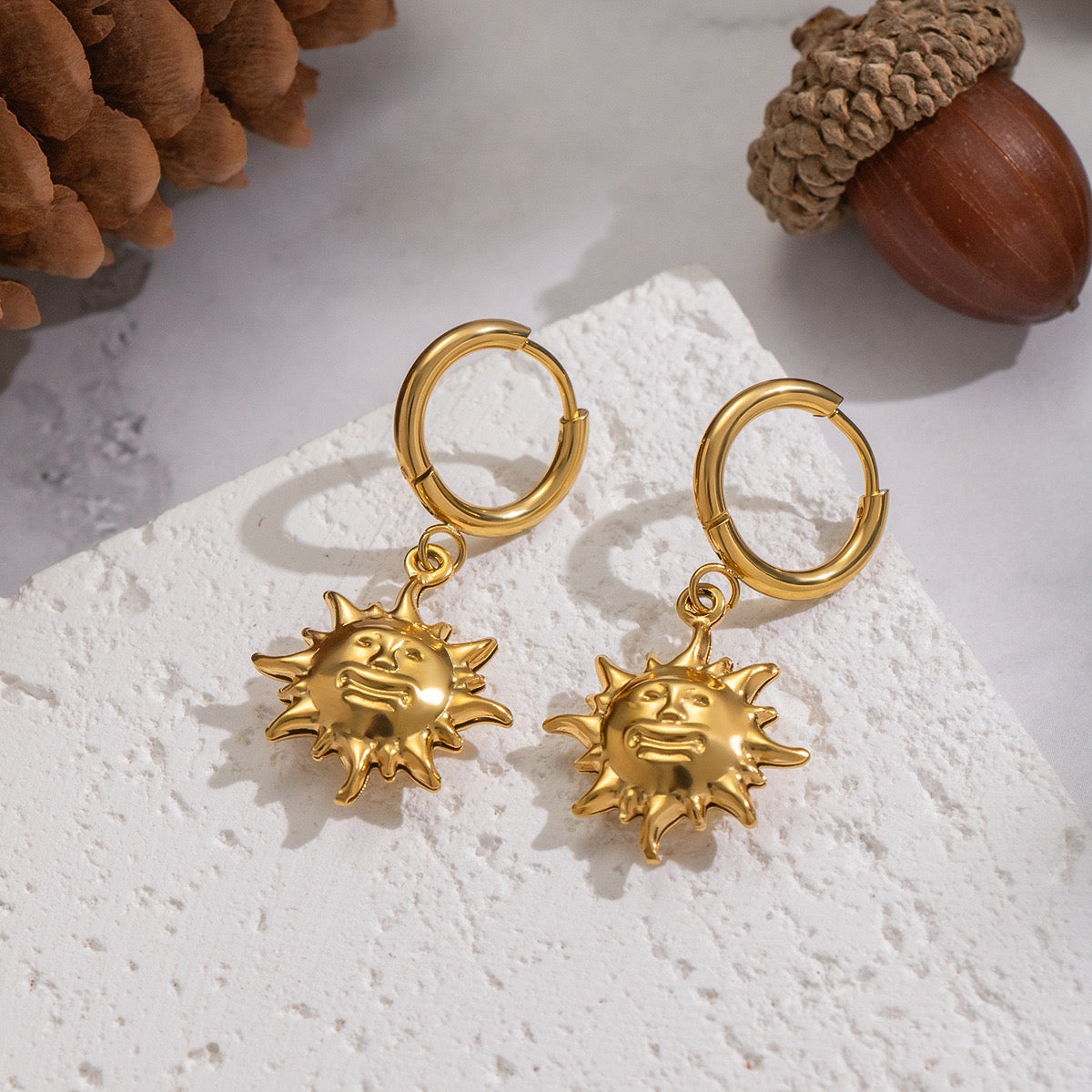 Sun earrings collection
