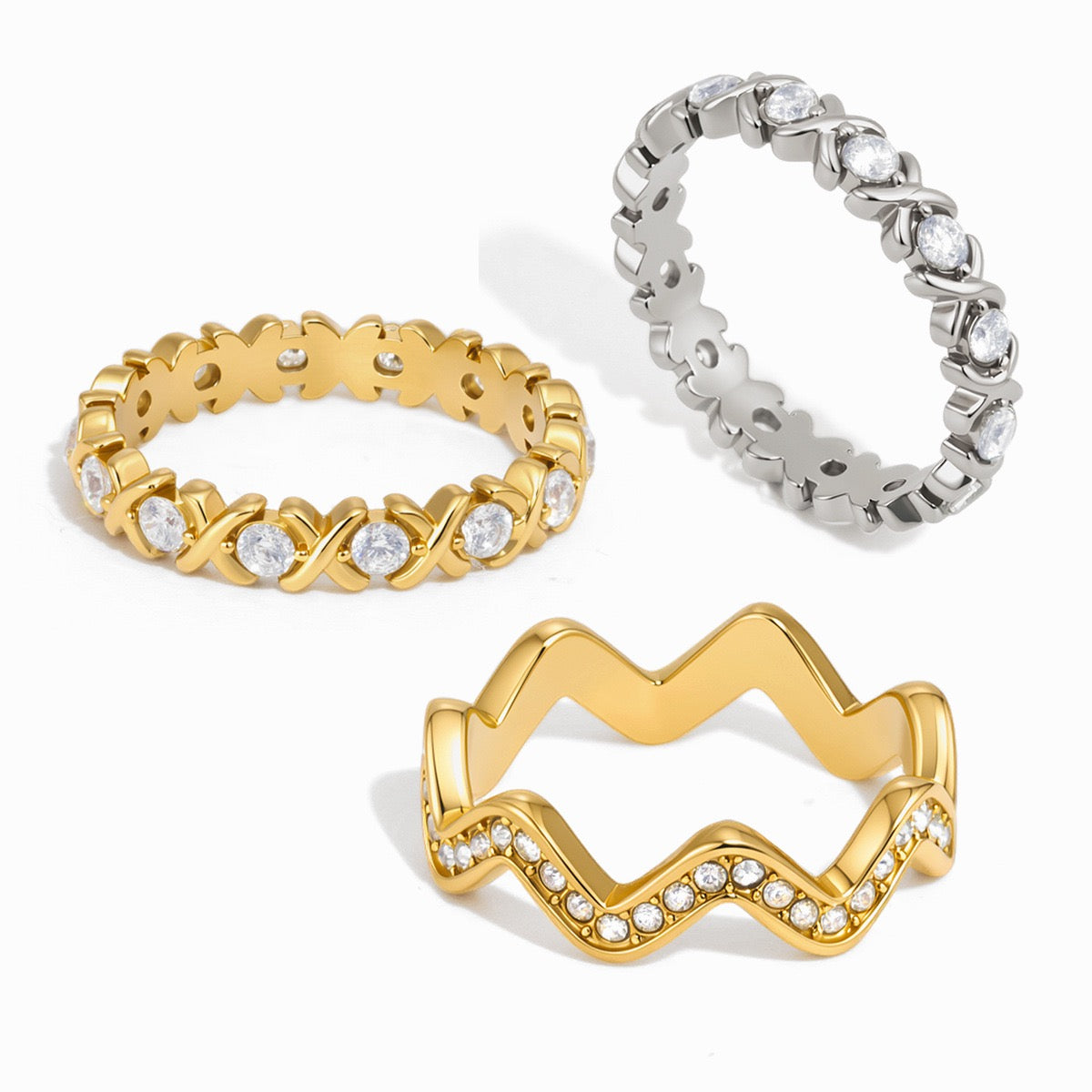 Xoxo rings