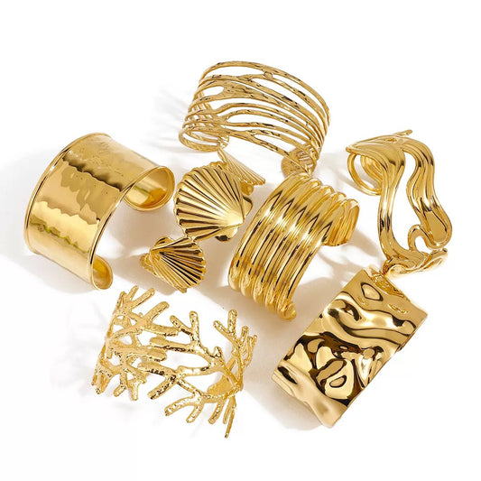 Big statement layer bangle