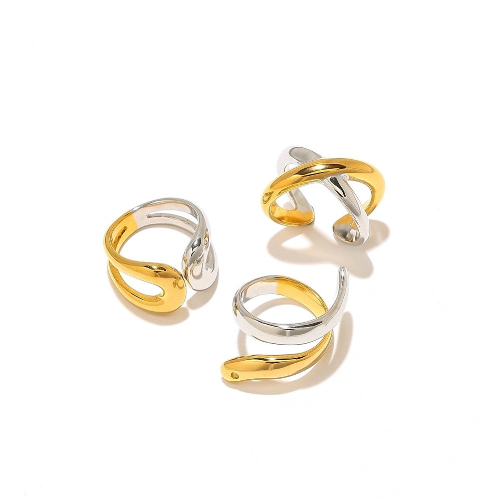 Two tones mix rings