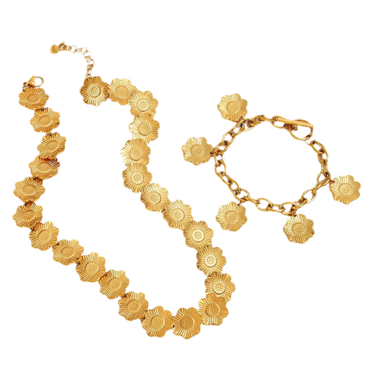 Flower dance bracelet