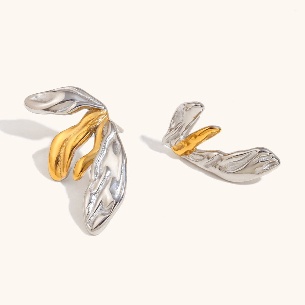 Texas square gate earrings