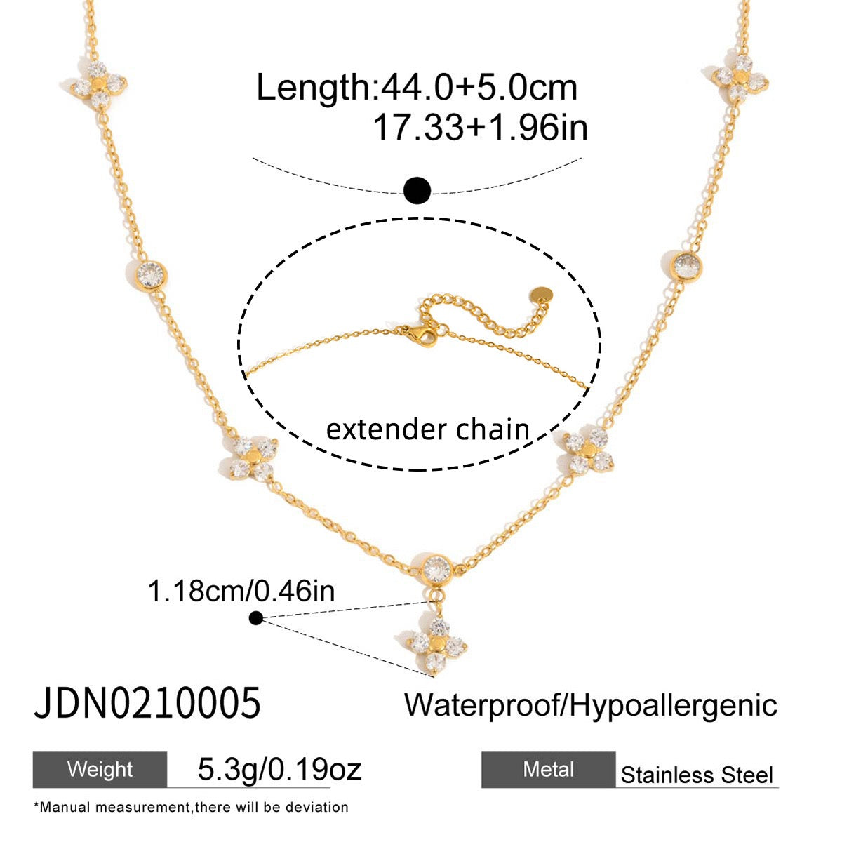Clover necklace