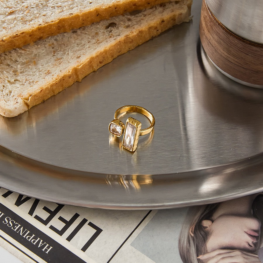 Dorren Double star rings