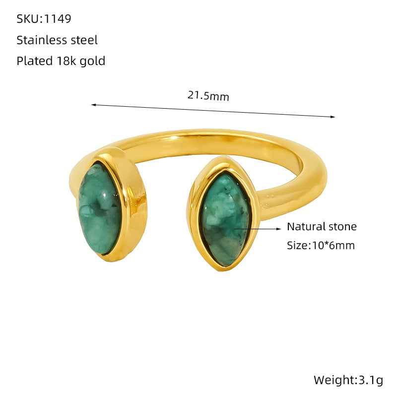 Iris Stone rings collection