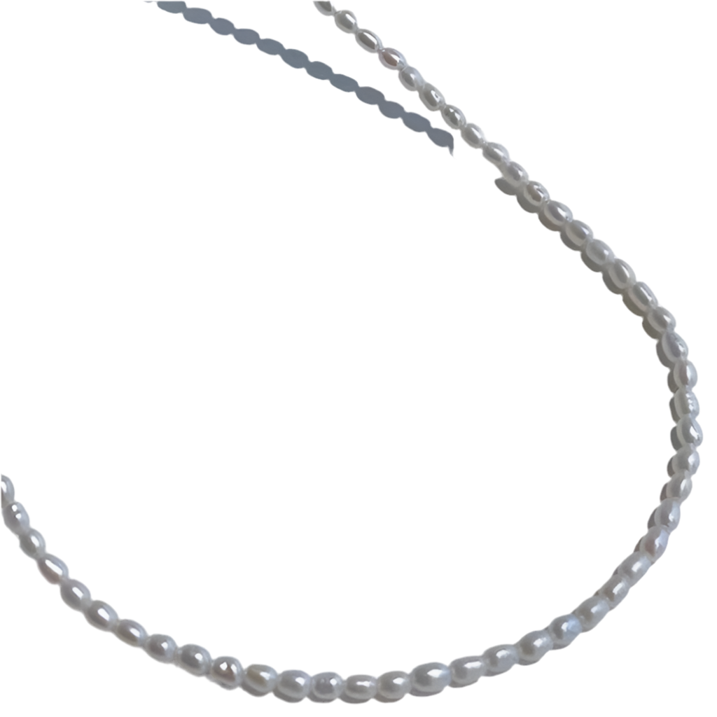 Shelton mini Freshwater pearls necklace 3mm