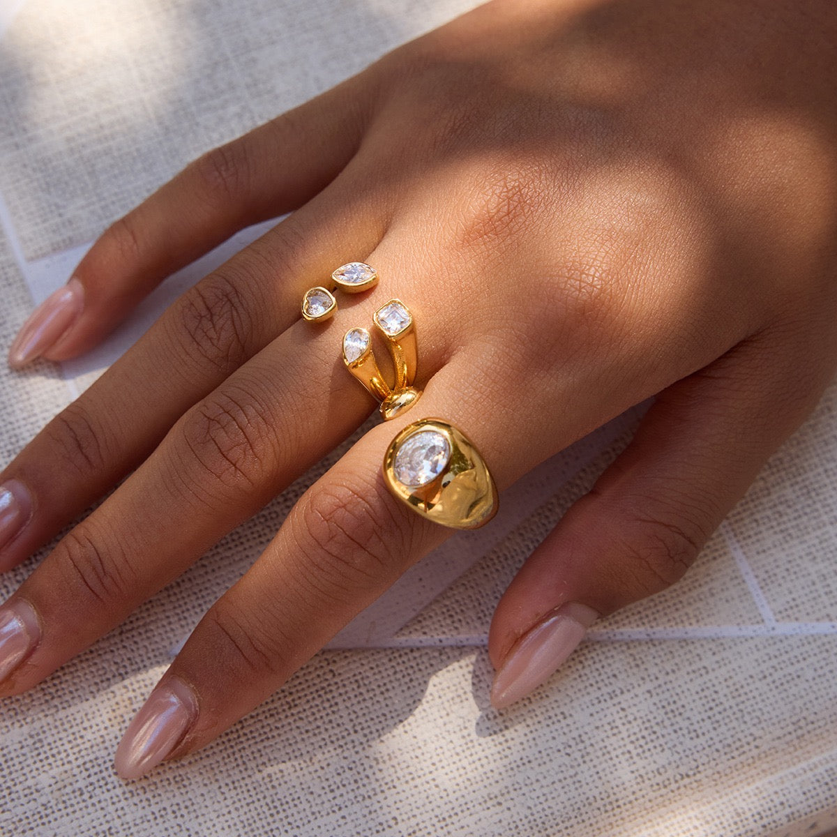 Valencia Zirconia Statement Ring