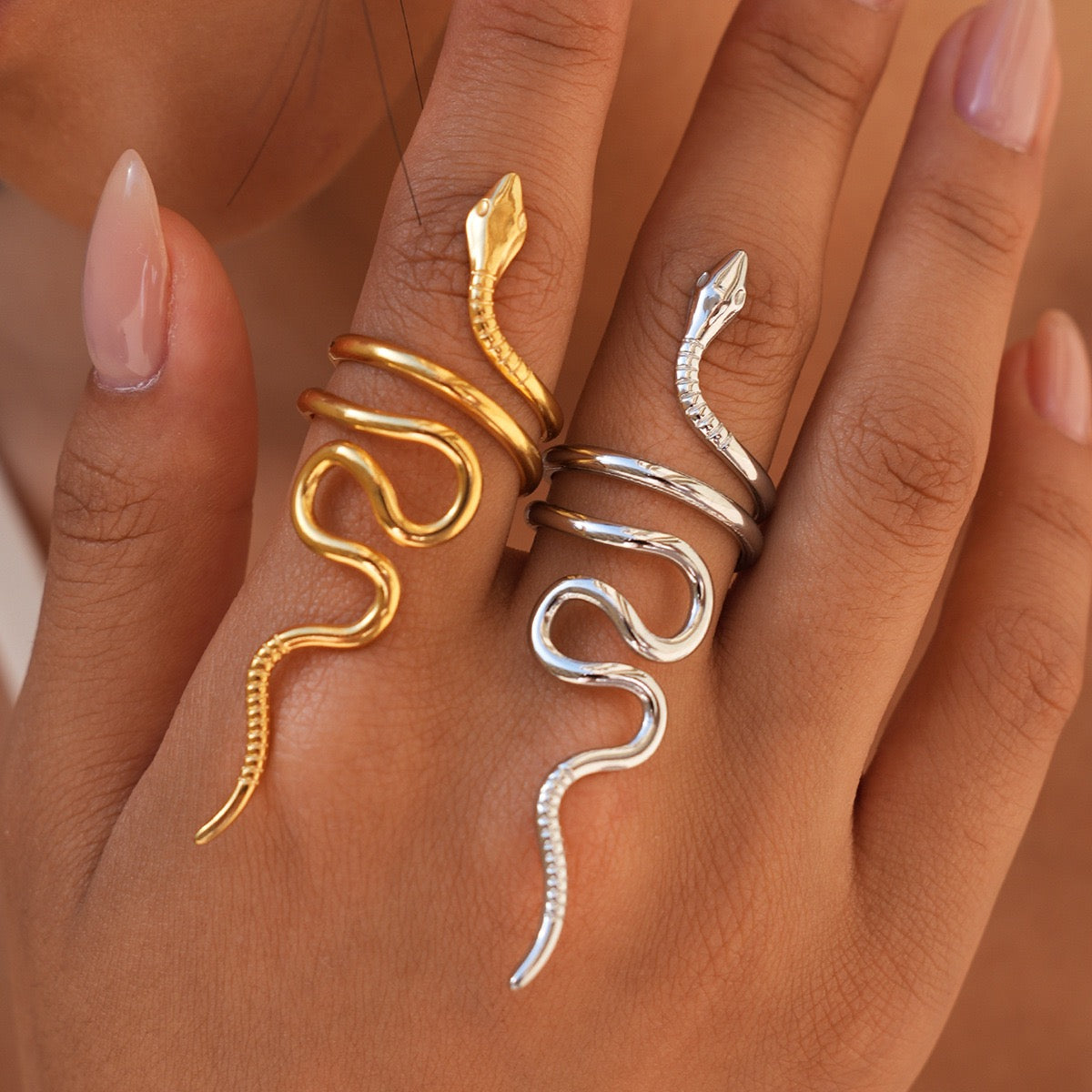 Tim Dainty snake ring