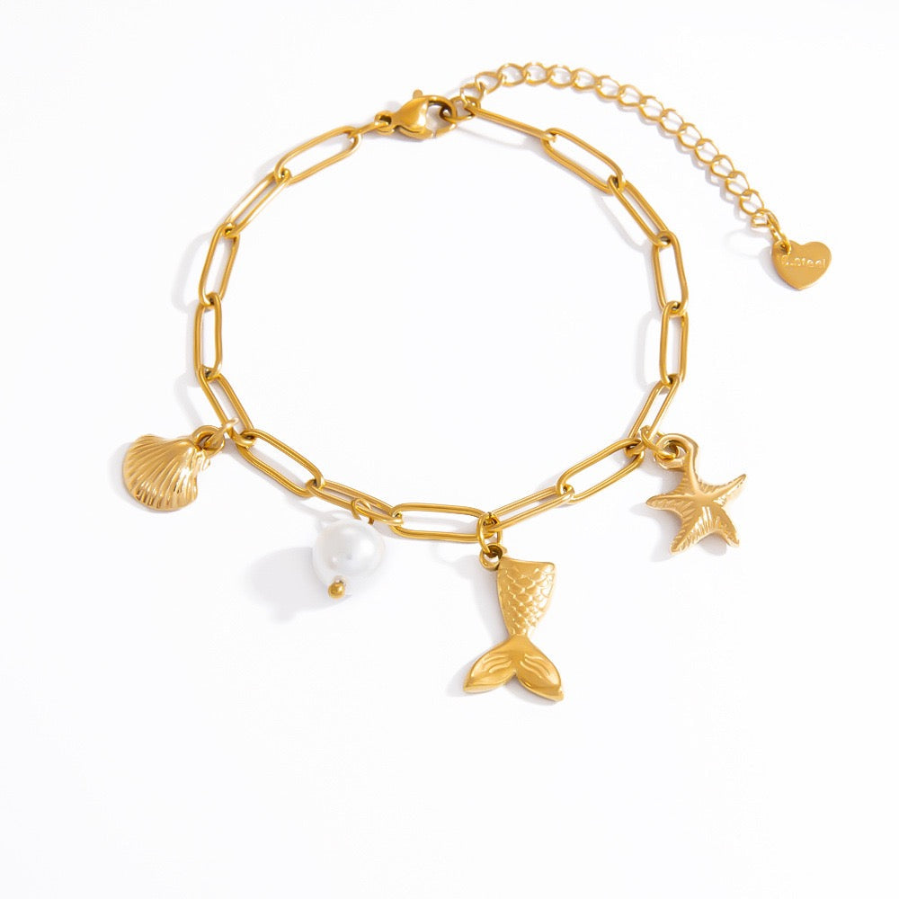 Kevin Bondi summer ocean charm bracelets