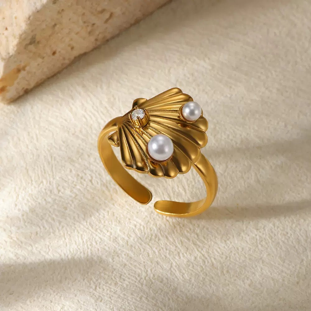 Pearly ocean starfish rings
