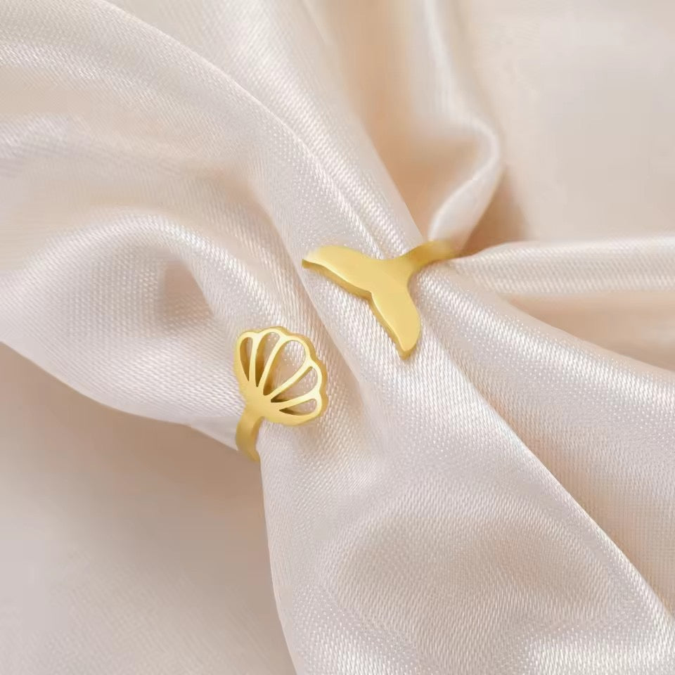 Marina Mermaid Tail Ring