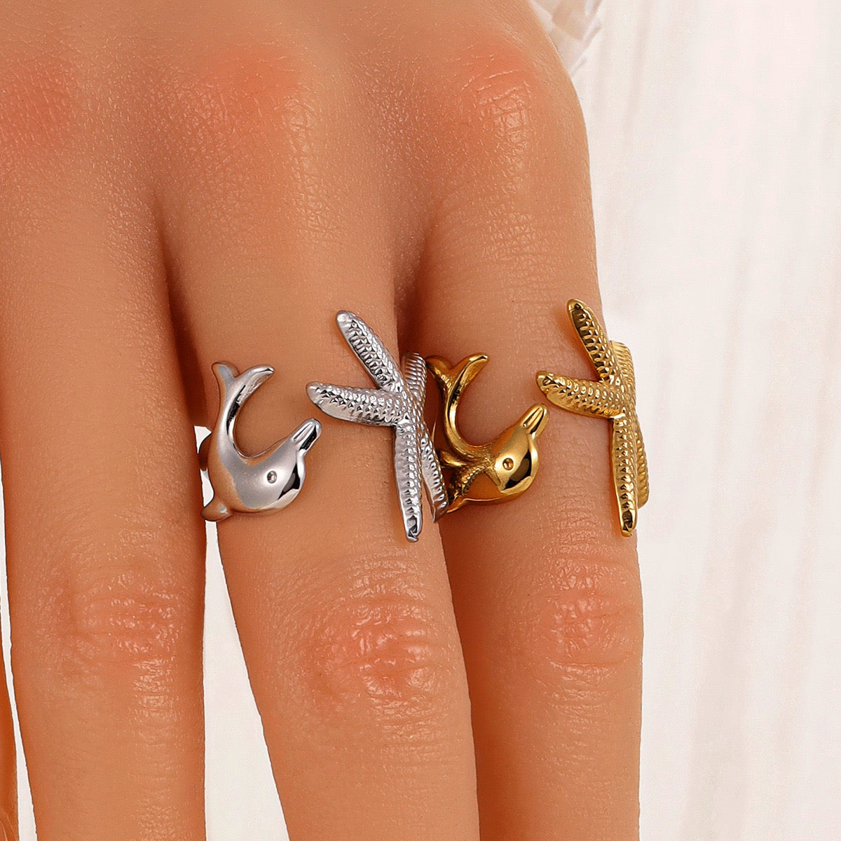 Solara Sea Creatures Ring