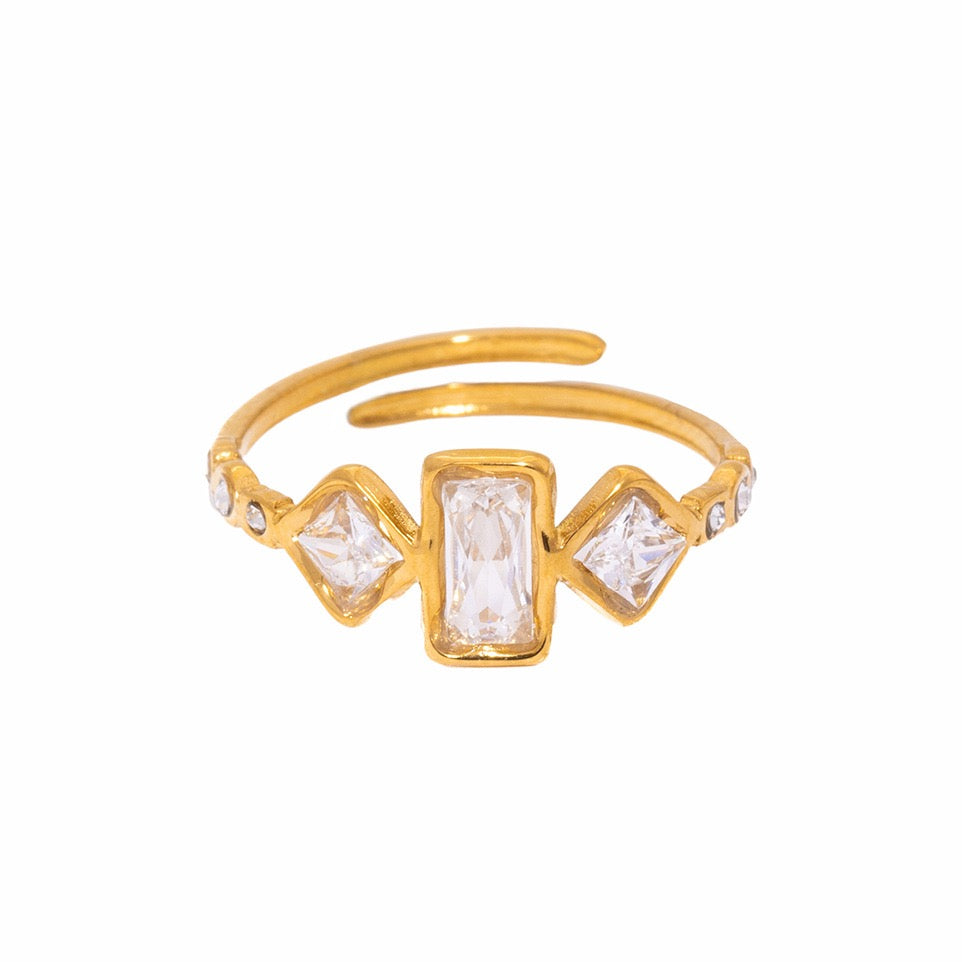 Valencia Zirconia Statement Ring