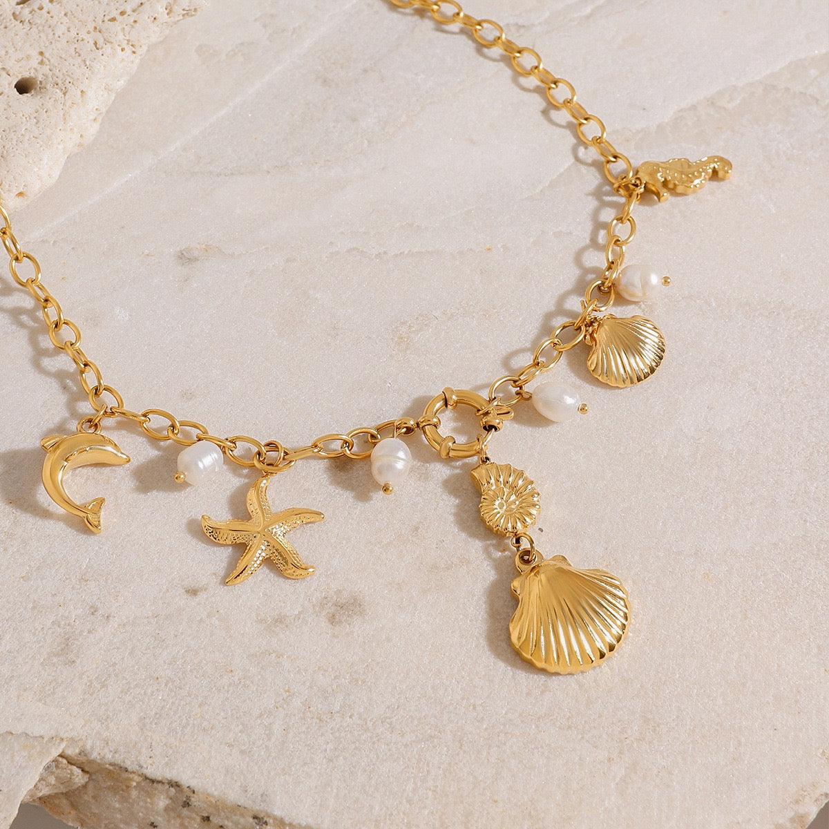 Summer Bondi charm necklaces