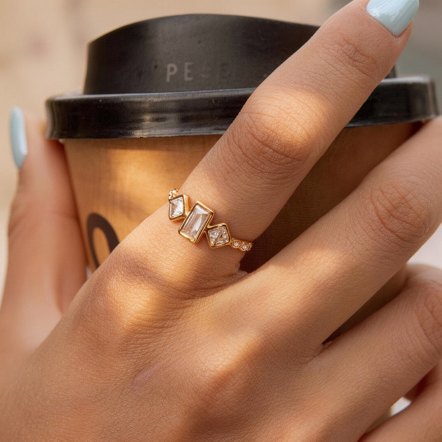 Valencia Zirconia Statement Ring