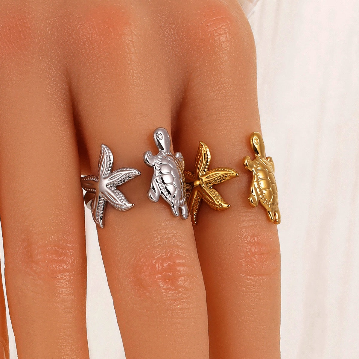 Solara Sea Creatures Ring