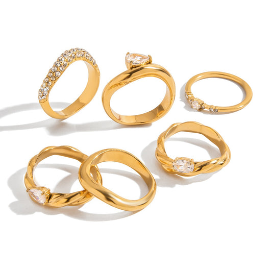 Sunny wave rings