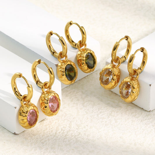 Sugar rock rainbow hoops