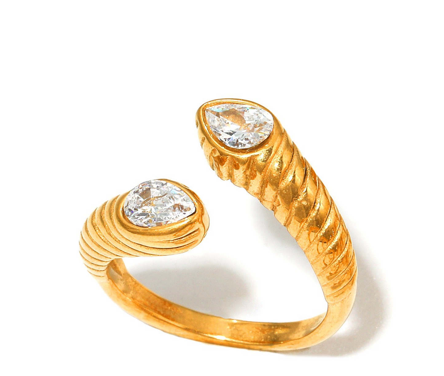 Nora zircon stones rings