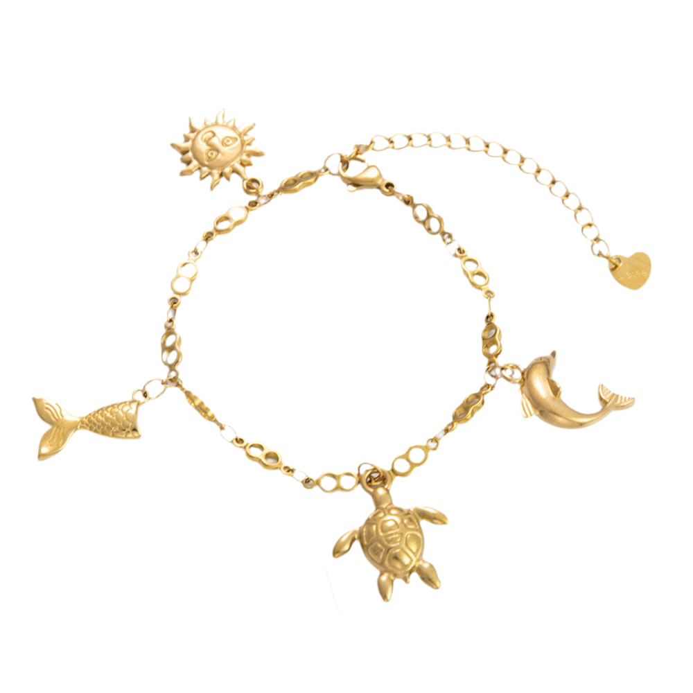 Bondi Scarlett summer ocean charm bracelets