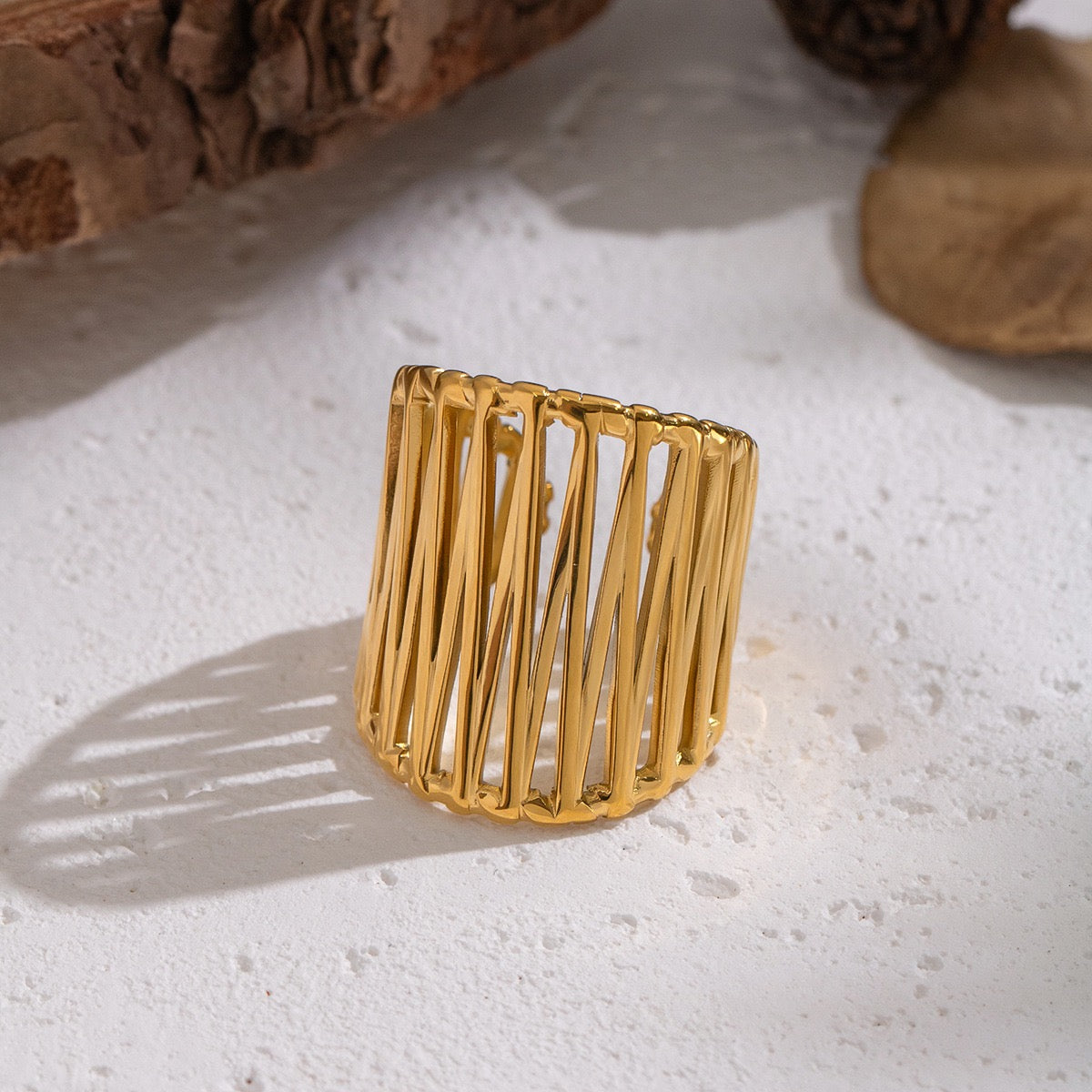 Chelsea Abstract concept rings