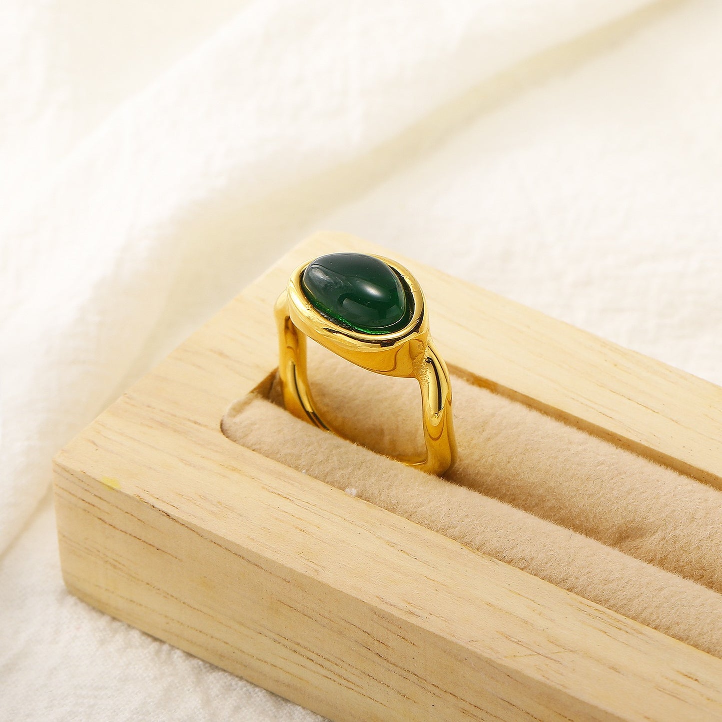 Green Gem rings