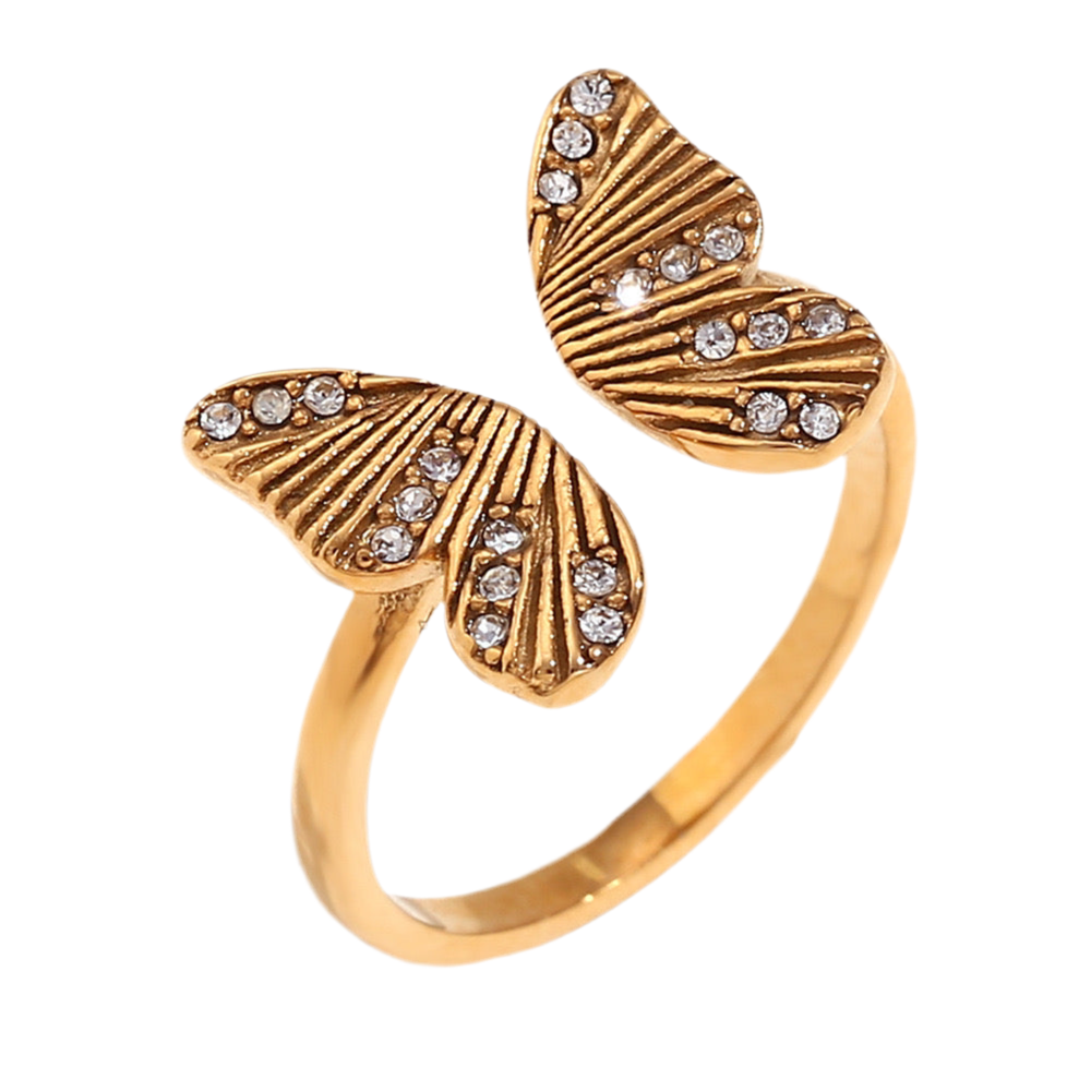 Methena Butterfly rings