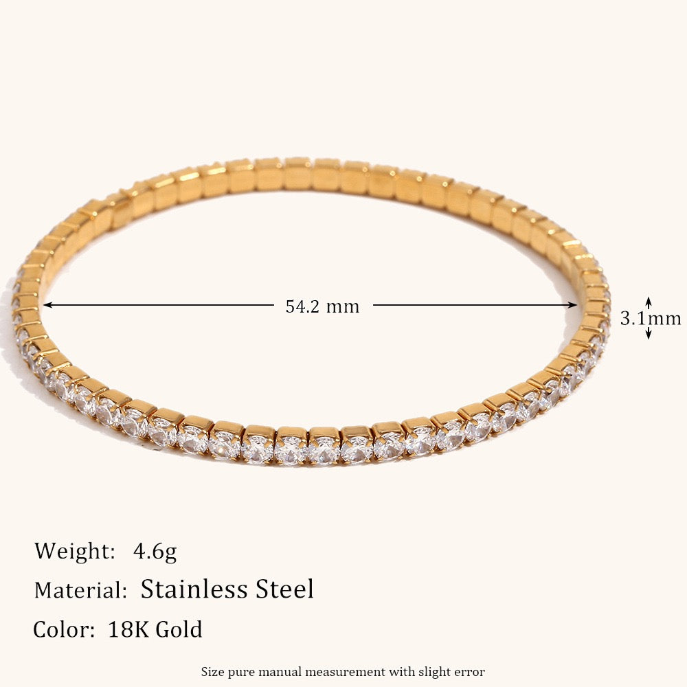 Stretchy Rocky bangle