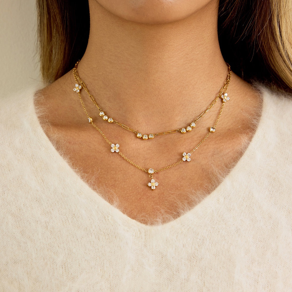 Clover necklace