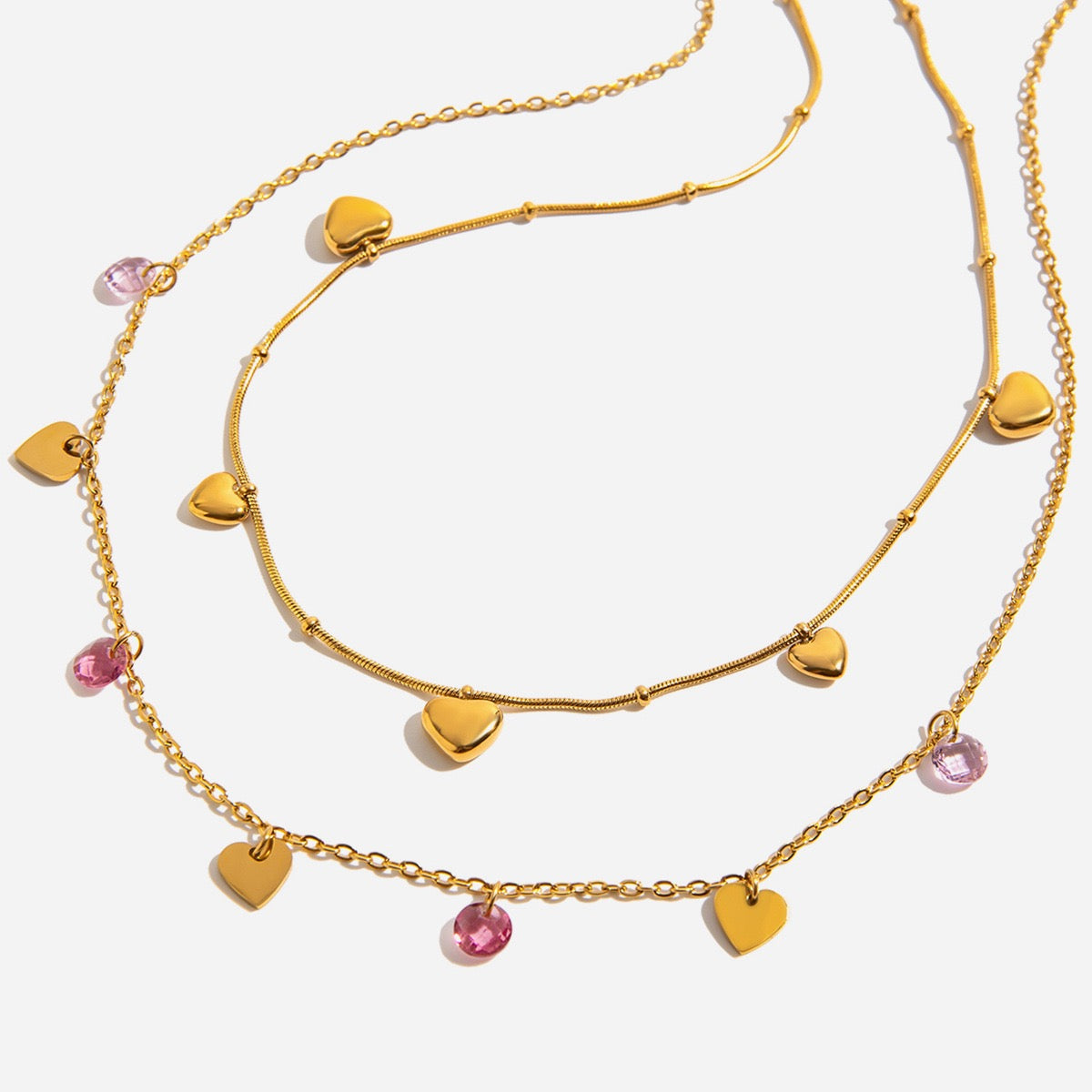 Dainty heart necklace