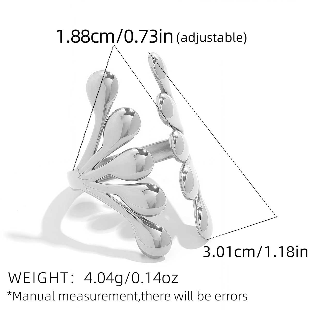 Silver paradise rings