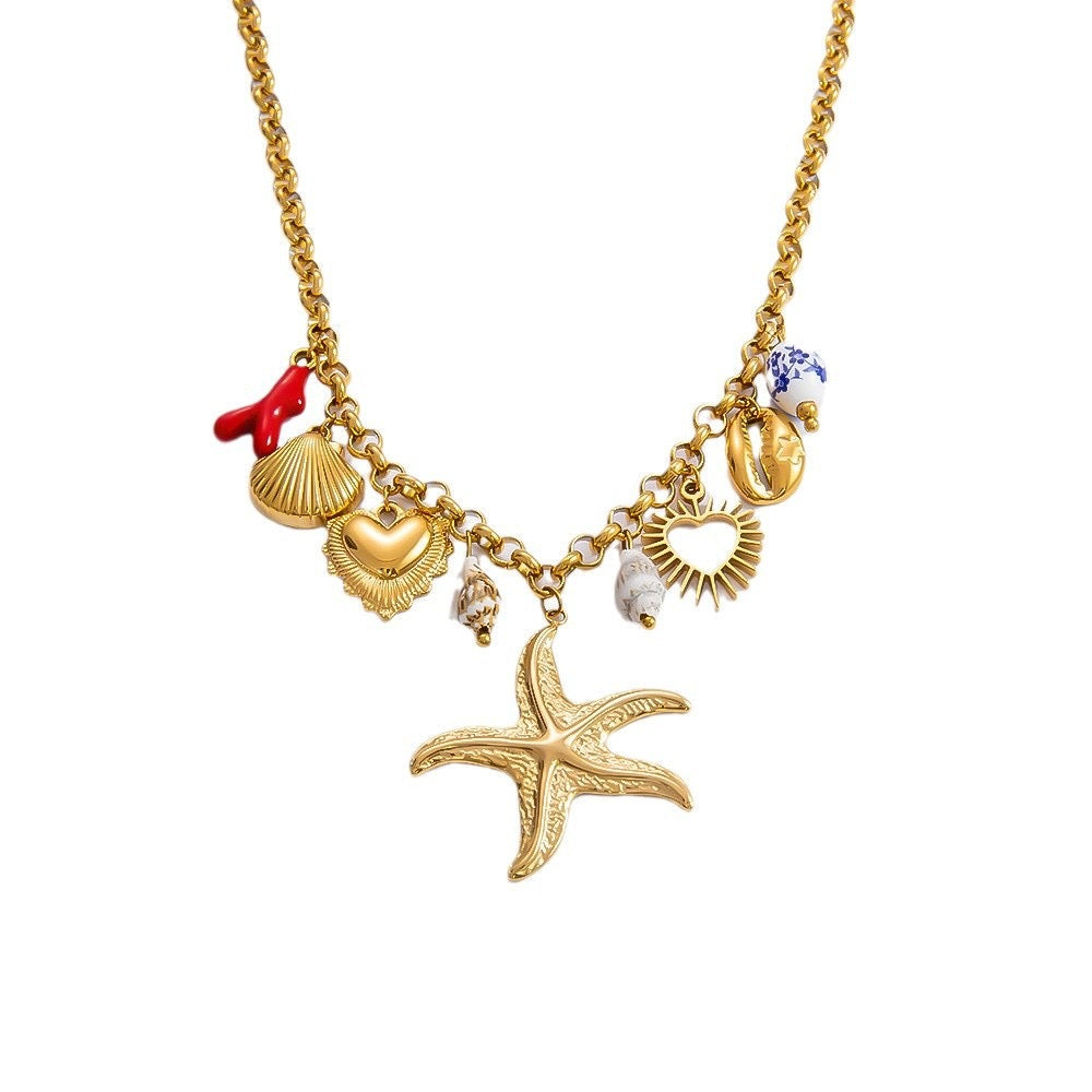 Glen classic dainty starfish earrings