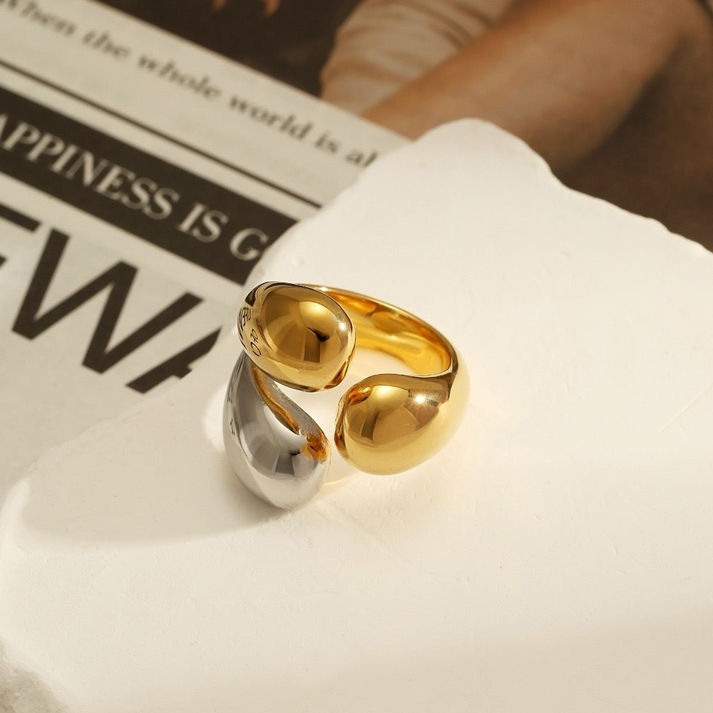 Two tones mix rings
