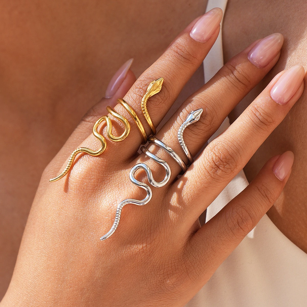 Tim Dainty snake ring