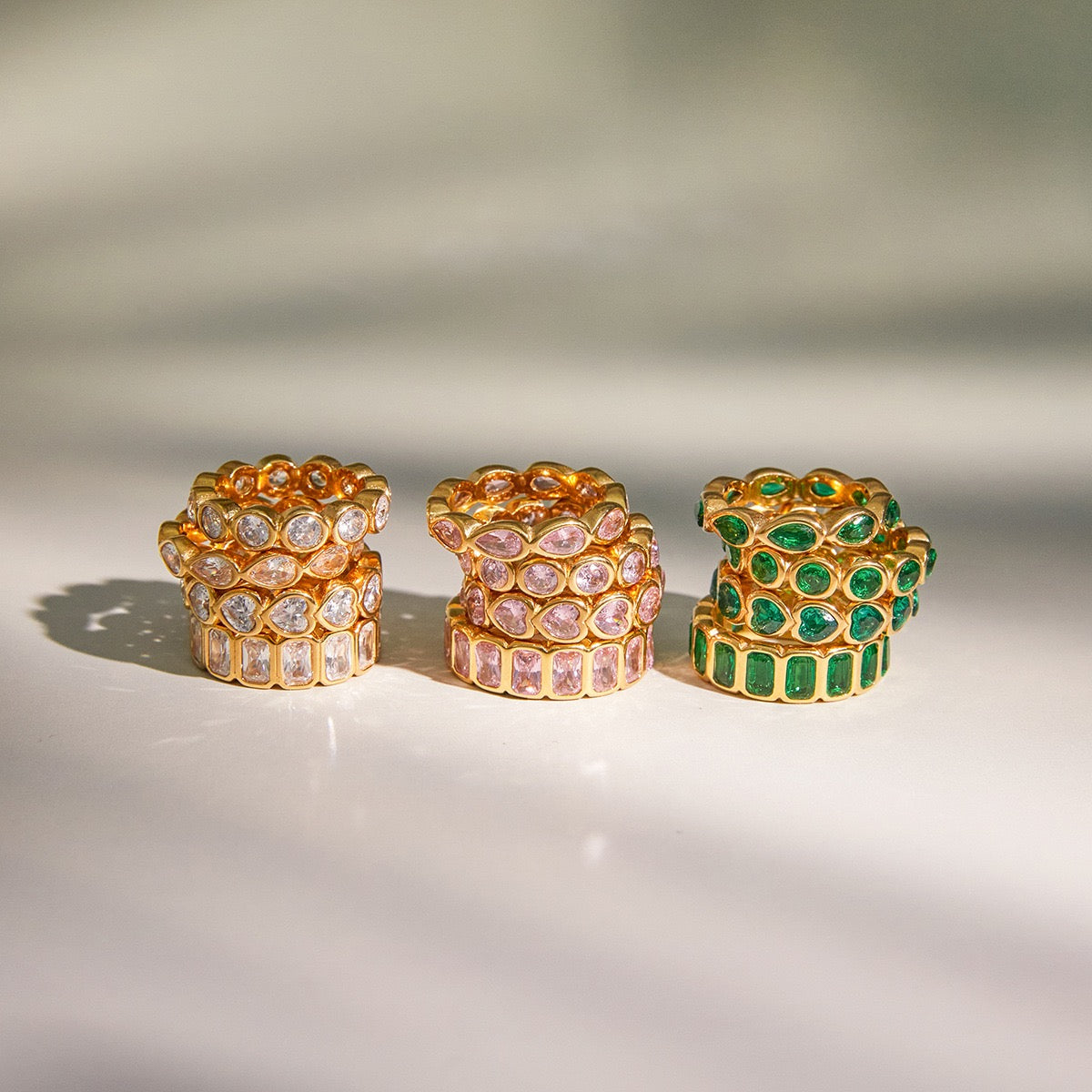 Rovia Gemstone Band Ring